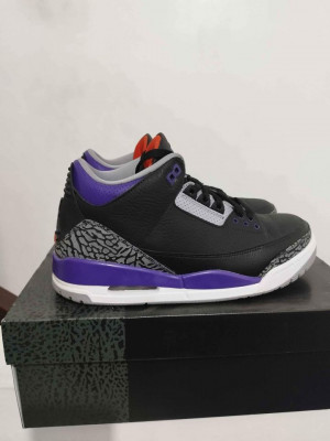 Air Jordan 3 Retro Court purple and New York i
