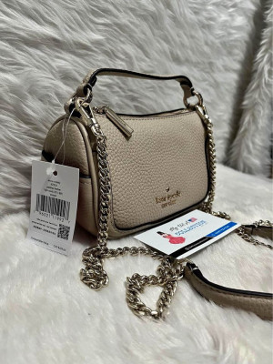 Kate Spade Micro Smoosh Pebbled Crossbody Bag