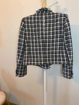 Zara Tweed Cropped Blazer