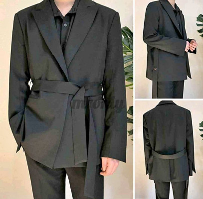 Casual Wear Amerikana Tuxedo Blazer Long Sleeves