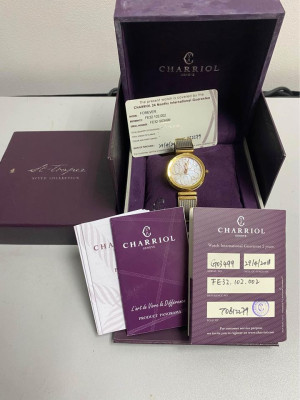 Charriol Forever Rose Gold MOP Ladies Watch