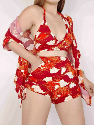 4n1 Blazer Terno With Turban