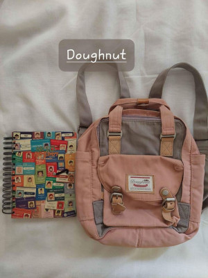 Doughnut preloved backpack