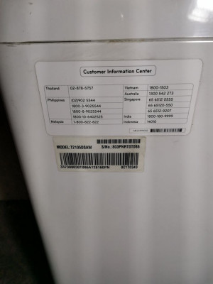 LG Inverter Washing Machine 10.5KG