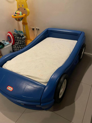Little Tikes Blue Car Bed