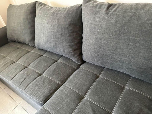 L shape sofa or sala