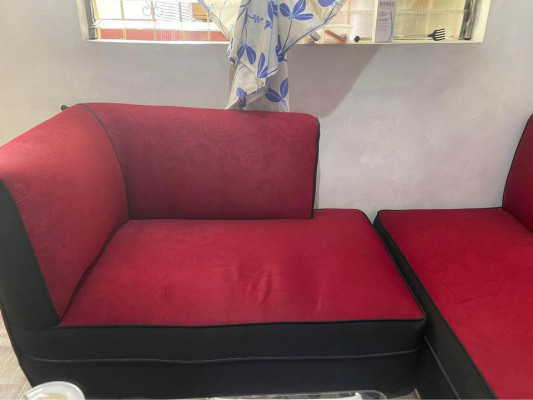 L shaped sofa