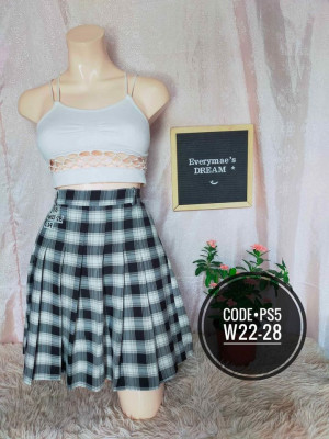Trendy cotton skirt