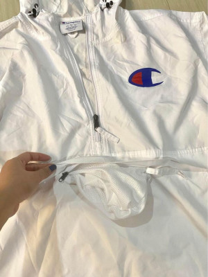 Champion packable half-zip hooded