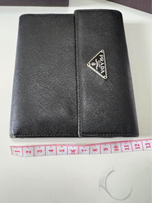 Prada Tessuto Nylon compact wallet