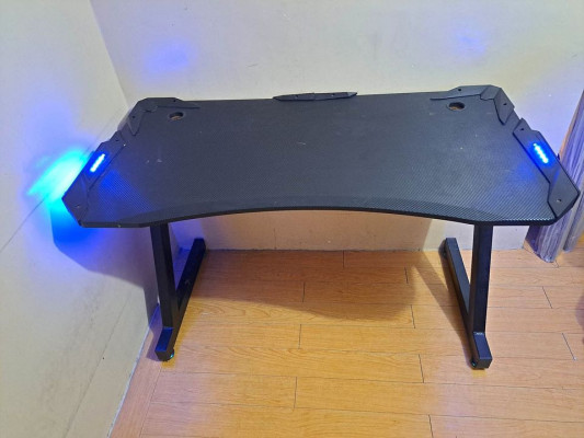 Gaming Table with Blue Lights - Used Item