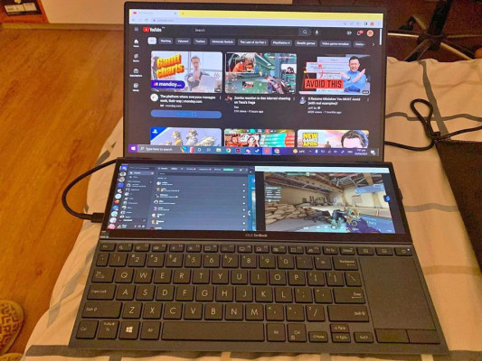 Zenbook Duo 14 dual screen