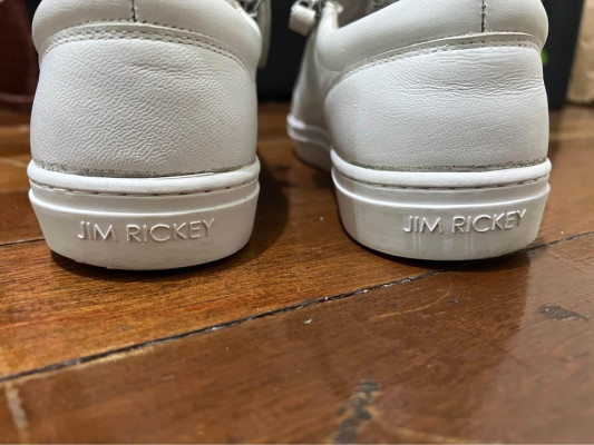 Jim Rickey White Minimalist Shoes