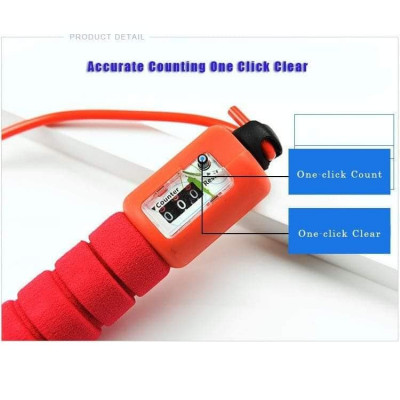 SKIPPING ROPE Adjustable speed with count