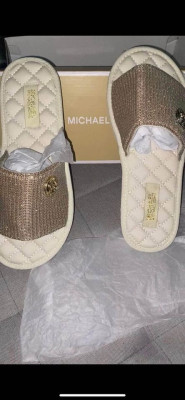 Michael Kors - Glitter Chain Slides