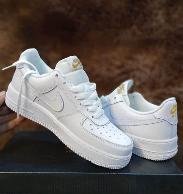 AF1WOMEN metallic gold