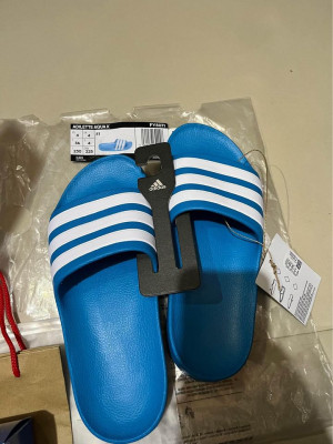 Adidas adilette aqua blue/solar blue