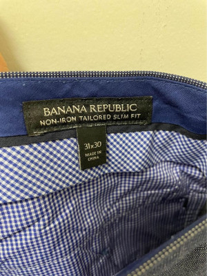 Banana Republic Non Iron Tailored Slim Fit