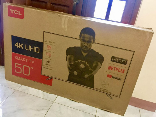 TCL 50inch SMART TV (4K-UHD) FOR SALE