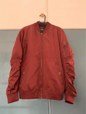 Pull and Bear Bomber Jacket Bershka Denim Jacket