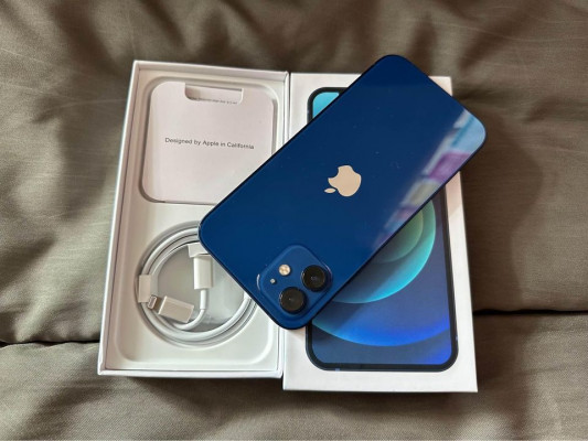 iPhone 12 64gb Blue Complete Factory Unlock Dual physical sim