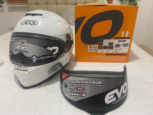 Evo GT pro pearl White XL