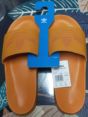 Adidas originals adilette lite slide men's orange