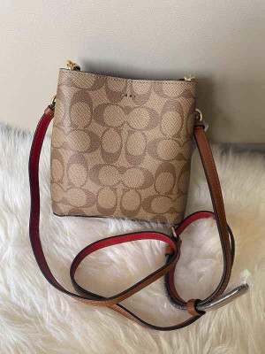 Coach Mini Mollie Bucket Bag with Coach Cardholder LP