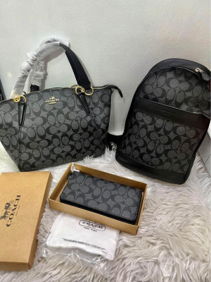 Couple bag with long wallet