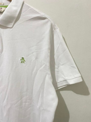 Penguin White Polo Shirt