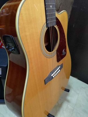 Epiphone AJ-210CE w/ hard case w/ FREE Chard GT-15 guitar amplifier