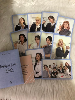 FORMULA OF LOVE OFFICIAL PHOTOCARD