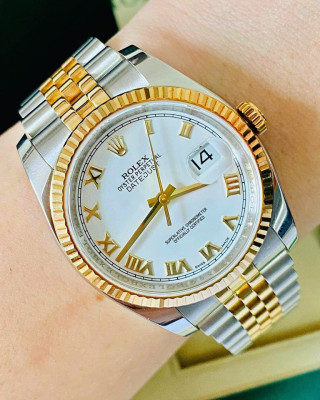 Authentic Rolex DateJust 36mm Super Jubilee Watch for Men’s