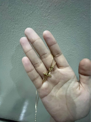 Japan gold neclace with pendant