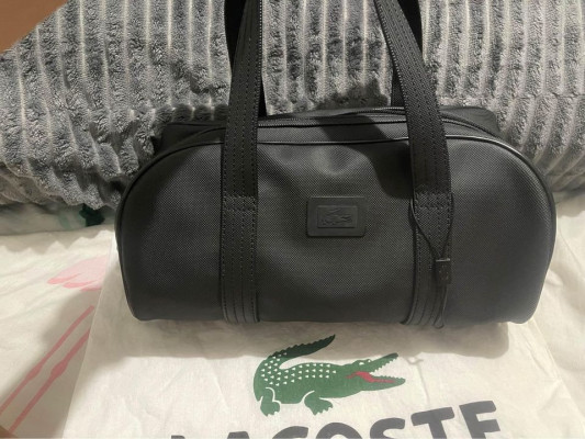 lacoste bag barrel bag.authentic
