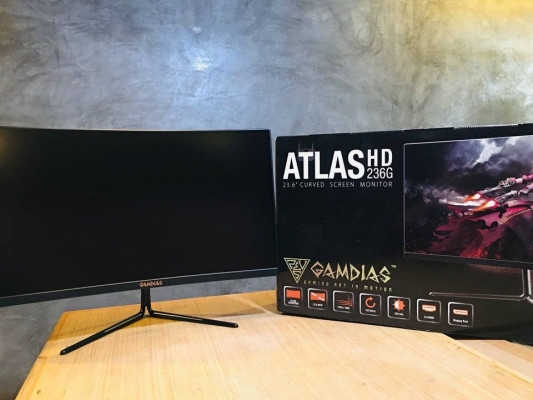 GAMDIAS 24" 165HZ GAMING CURVED MONITOR
