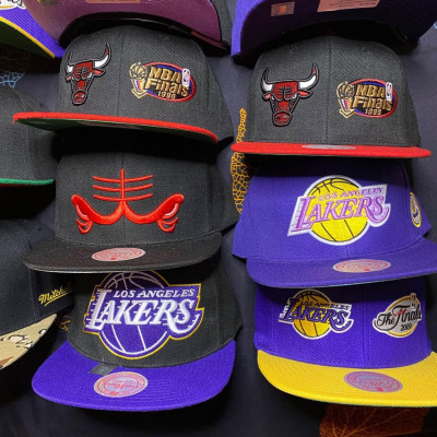 Mitchell&ness Cap lakers bulls raiders