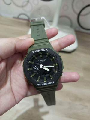 CASIO G-SHOCK GA-2100 OAK SERIES AUTOLIGHT WATERPROOF LUMINOUS