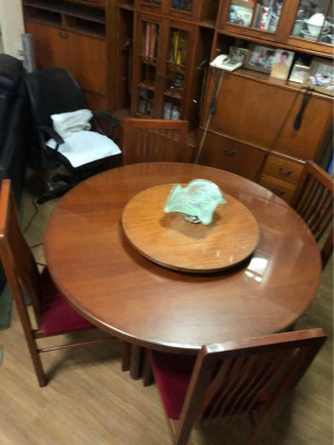 Round NARRA dining table for sale in Eastwood City