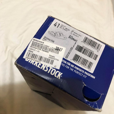 ORIGINAL Birkenstock Arizona Eva White Sandals