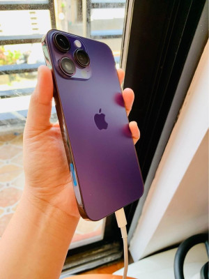 IPHONE XR MODIFIED TO 14 PRO 128GB DEEP PURPLE NO ISSUE