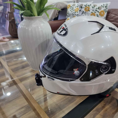 KYT NFR Pearl White XL