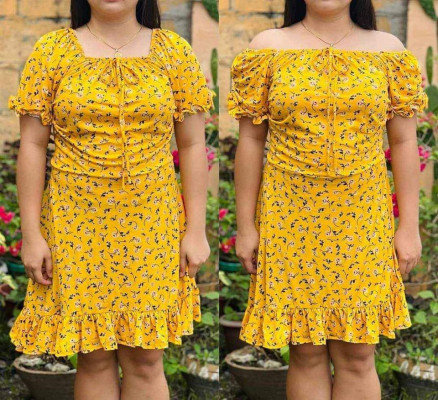 ZOLA PLUS SIZE DRESS (2 WAYS TO WEAR)