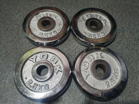 SELL RUSH GYM METAL PLATES