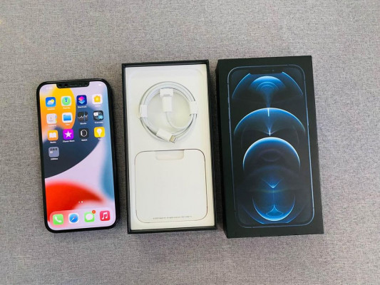 iphone 12 pro max 128gb smartlocked Pacific Blue