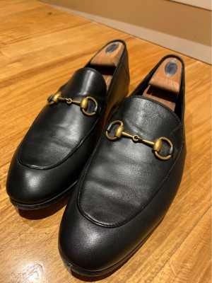Gucci calf leather shoes