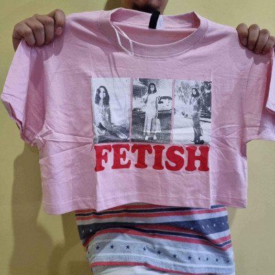 Divided Loose Hanging Crop Top