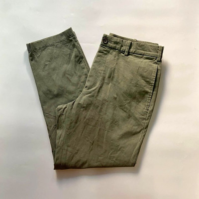 Unilqo Smart Ankle Pants (Cotton) in Olive