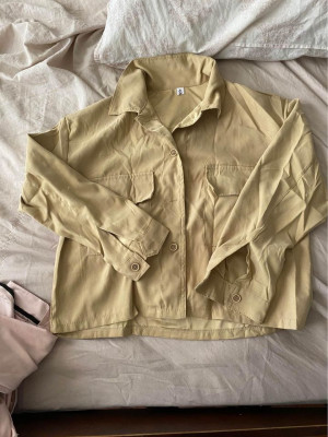 beige jacket
