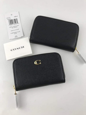 COACH SMALL ZIP AROUND CARD CASE IN COLORBLOCK